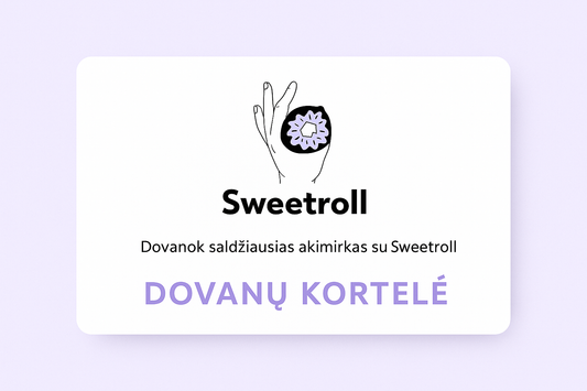 Sweetroll dovanų kortelė